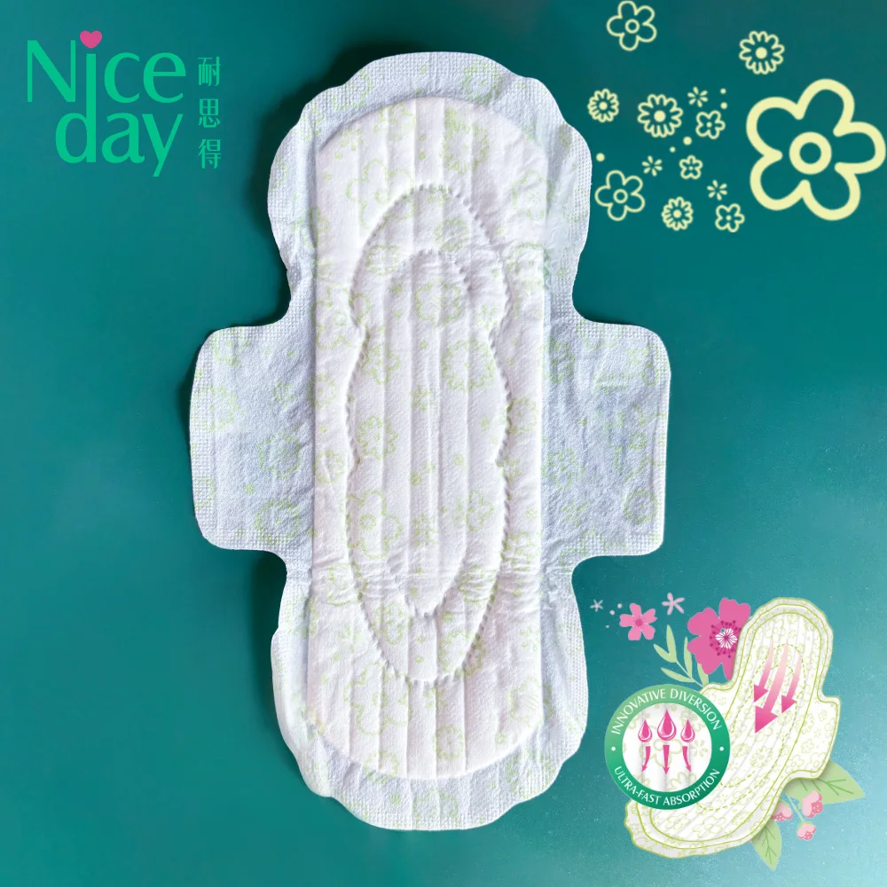 Niceday недорогие ультратонкие гигиенические салфетки с натуральным рисунком