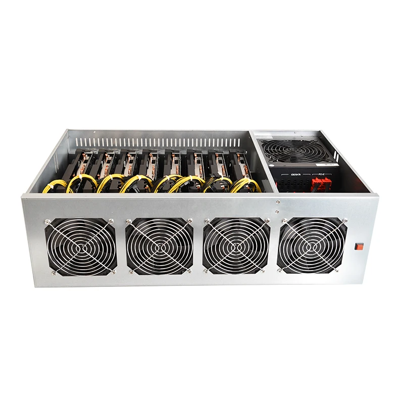  Высокопроизводительная майнинговая машина eth 240mh/s с материнской платой S37 8 rx 580 8g ethereum gpu
