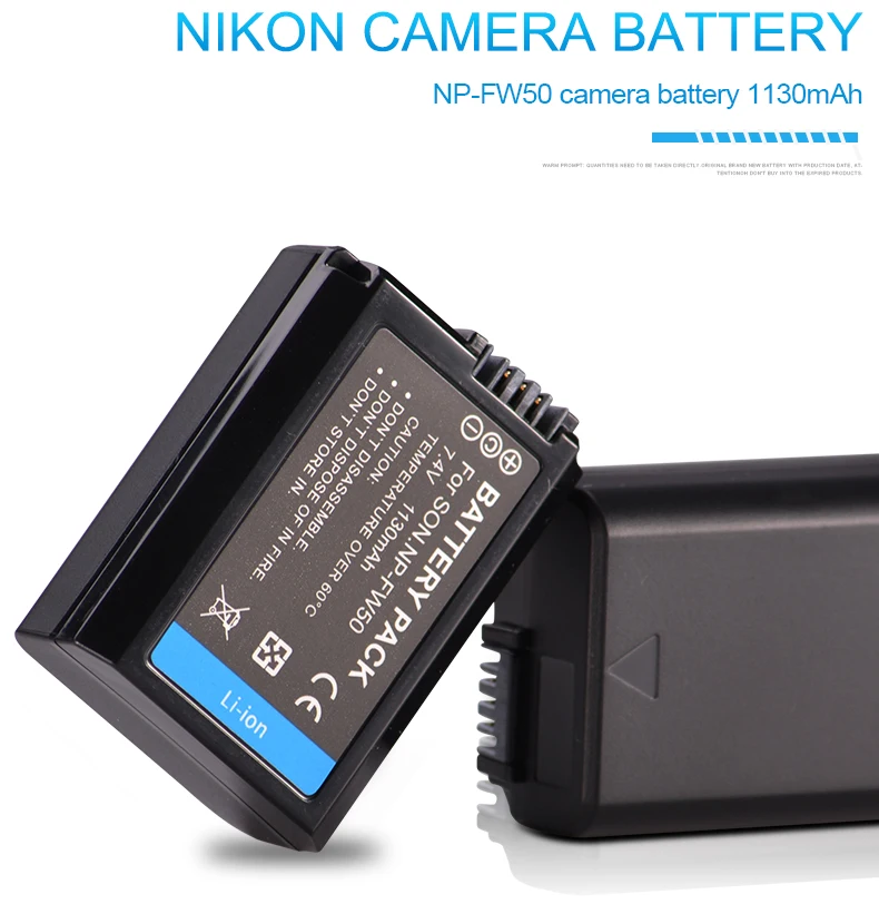 Rechargeable battery NP-FW50 for Sony camera np fw50 for Sony