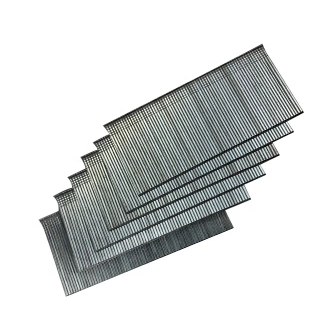Wide Cast Iron Silver Upholstery Galvanized Decorated Straight Sofa 16 Gauge T38 T50 Gun Nails Brad T Nails for Nail Gun