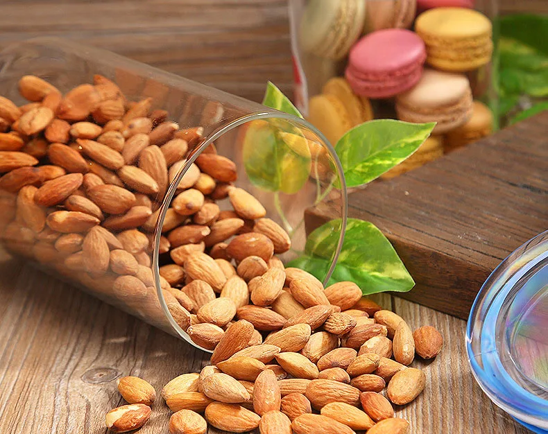 Hot selling wholesale price empty kitchen honey candy cookie food glass jar with jar