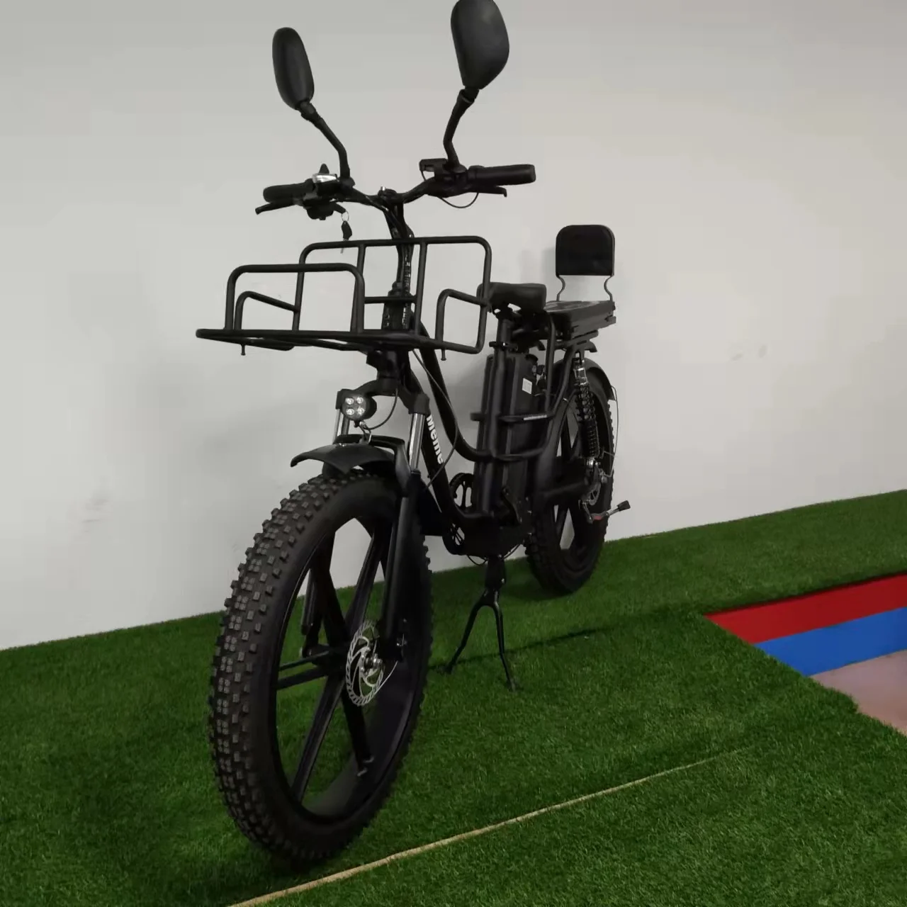electric cargo bike 1000W motor 32Ah/48V battery  60km/h 26inch aluminum alloy frame full suspension 7 speed ELECTR FAT BIKE