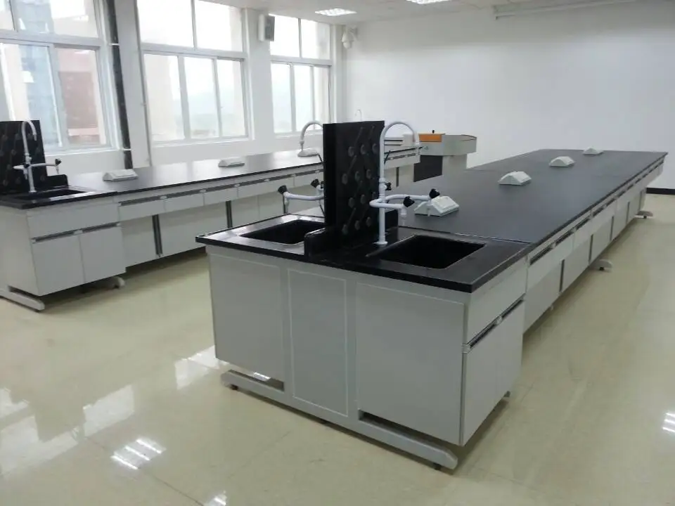 All steel school science classroom laboratory equipment laboratory furniture workbench