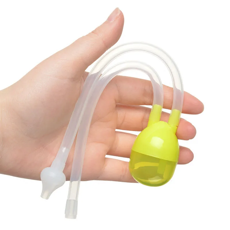 Baby Nasal Aspirator Snot Sucker for Infants, Babies and Kids with Nose Cleaning Tweezer