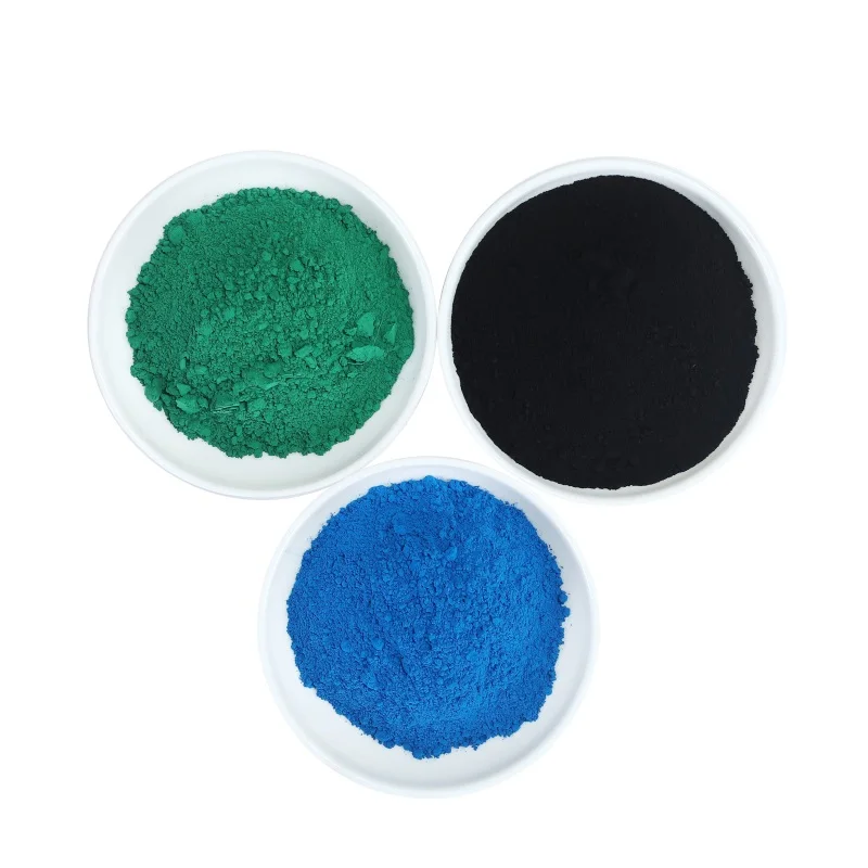 Factory cheap synthetic iron oxide black, yellow 313 red 130 used for concrete brick cement