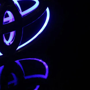  3D/4D/5D Car Tail Rear Logo Badge Emblem LED illuminated Lights Led head logo light for Auto Other Lighting