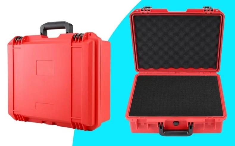 IP67 Black Waterproof Hard Plastic Case Foam Durable ABS/PP Material Shockproof Tool Boxes Equipment Carrying Protective Case