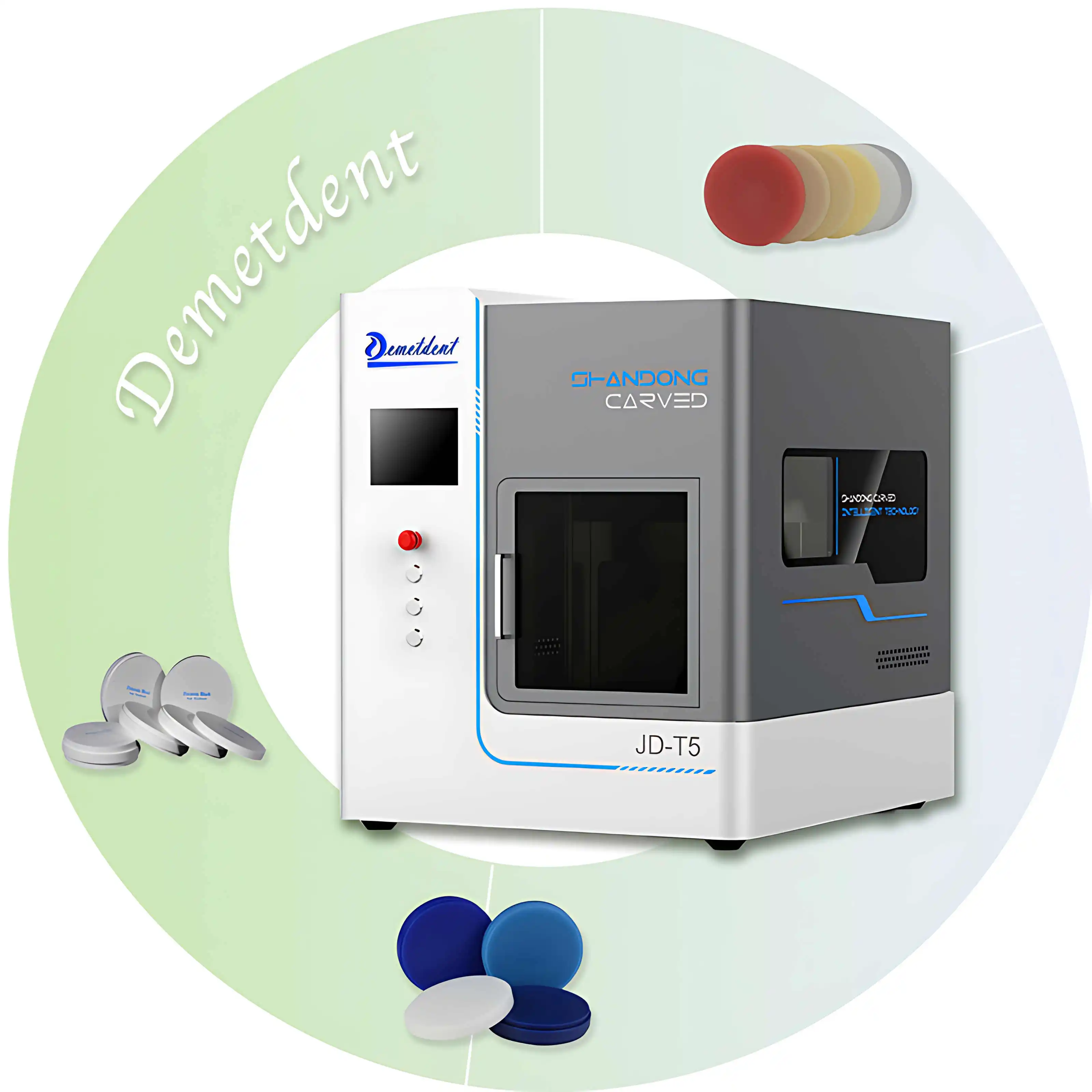 Free Shipping High-Precision 5 Axis Precise Efficient CAD CAM Dental Other Dental Equipments Milling Machines