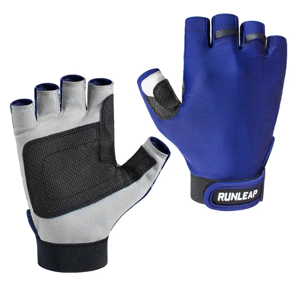 Lightweight Quick Dry Men Women Durable Sun Protection Gloves High Quality Good Use Elastic Fabric Fishing Gloves