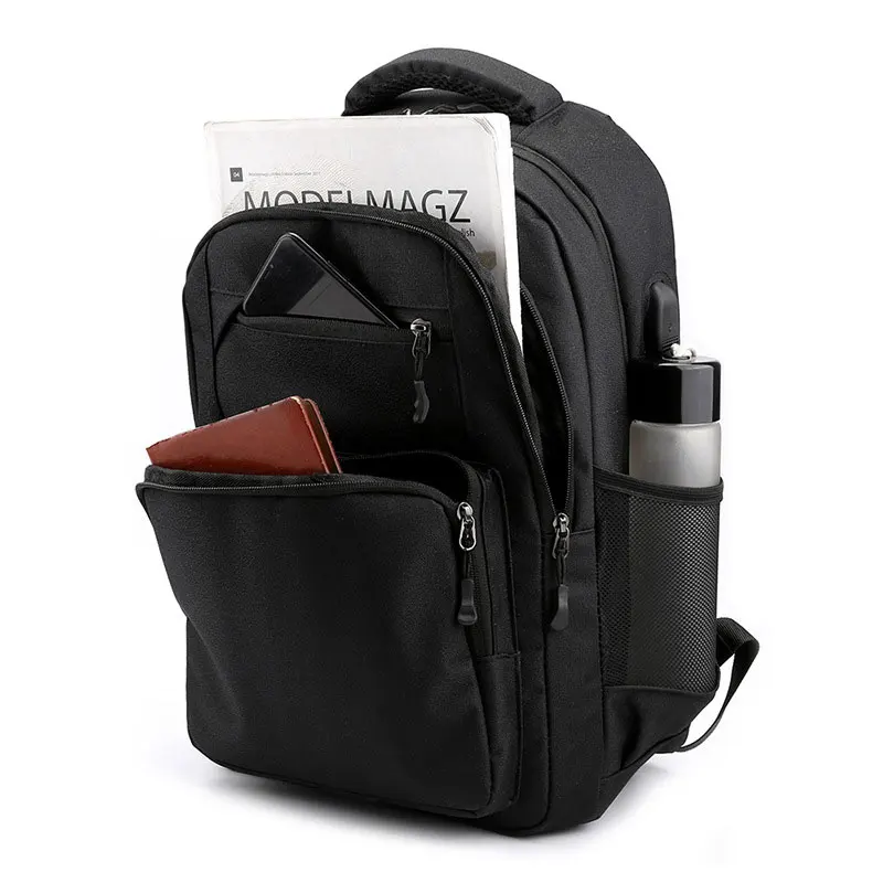 China Factory School Bags Teenagers Backpacks 600D Polyester Waterproof For Boys Girls Kids Oxford School Backpack