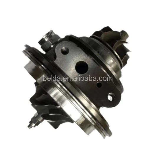 Heavy diesel engine turbocharger turbine turbo cartridge core compressor wheel shaft spare parts