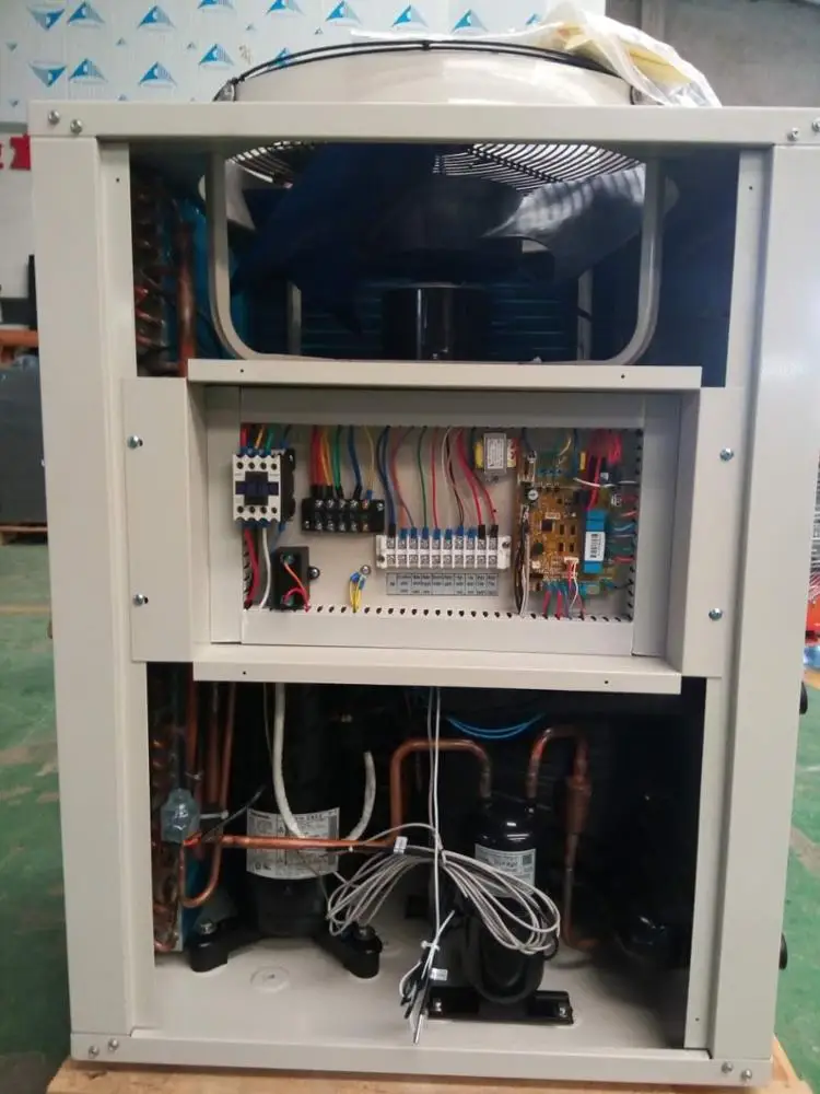 20SP Stainless Steel Shell Swimming Pool Hot Water Heat Pump Air Source Pool Heater Heat Pumps