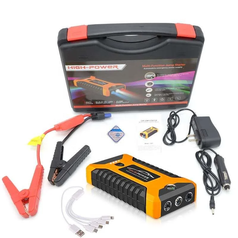 Hot Selling mini  portable Car Battery 20000mah multifunction car power bank battery jump starter For Diesel and Gasoline Cars