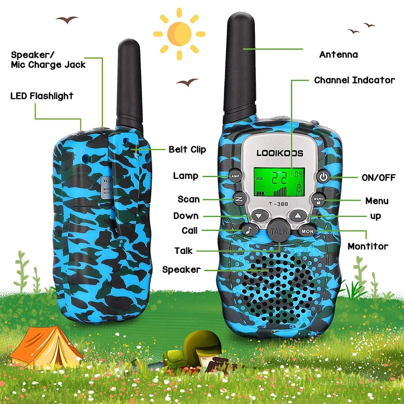 Two Way Smart Phone Range Radio Kids Toy Mini Mobile Wireless Walkie Talkie Celular 3km