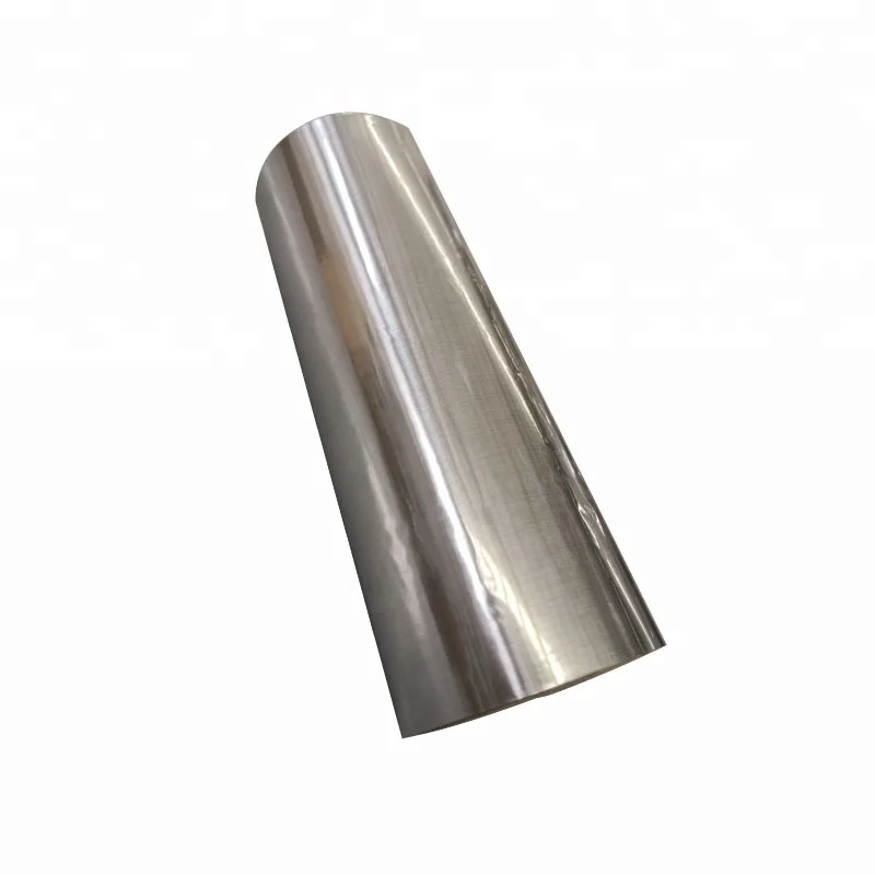 pet mirror metallic polyester film roll thermal lamination film