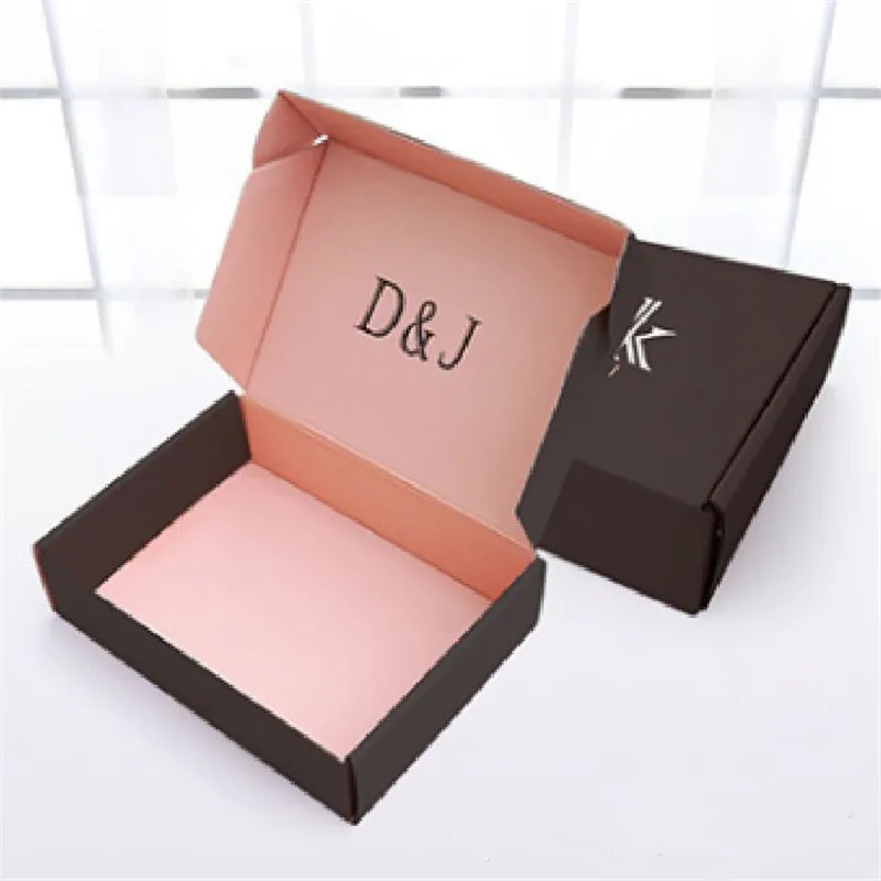 Небольшие цветные картонные коробки с логотипом на заказ, прочные бумажные упаковочные коробки для одежды