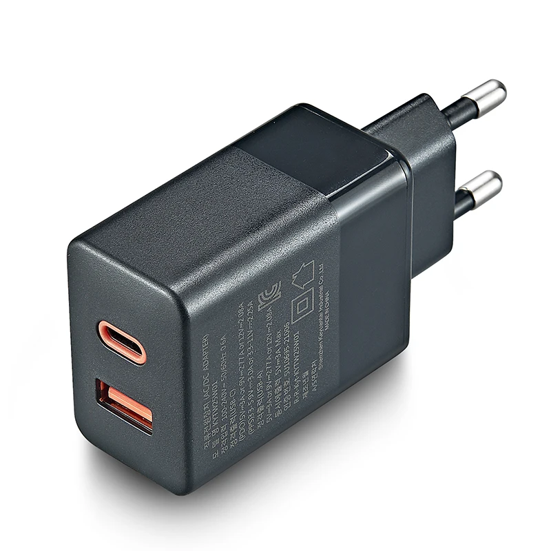 2021 Заводской OEM ODM KC сертификат PD дорожное зарядное устройство адаптер Сетевое usb c pd 25 Вт PPS для мобильного
