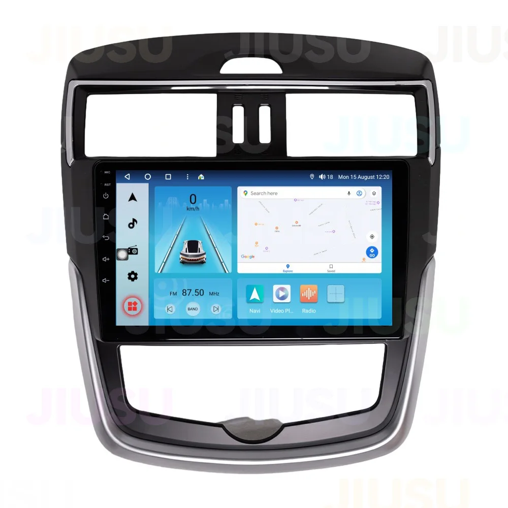 Автомагнитола Android 12 GPS DVD-плеер стерео мультимедийная аудиосистема для Nissan Tiida 2016-2020 Auto AC с Carplay DSP DAB