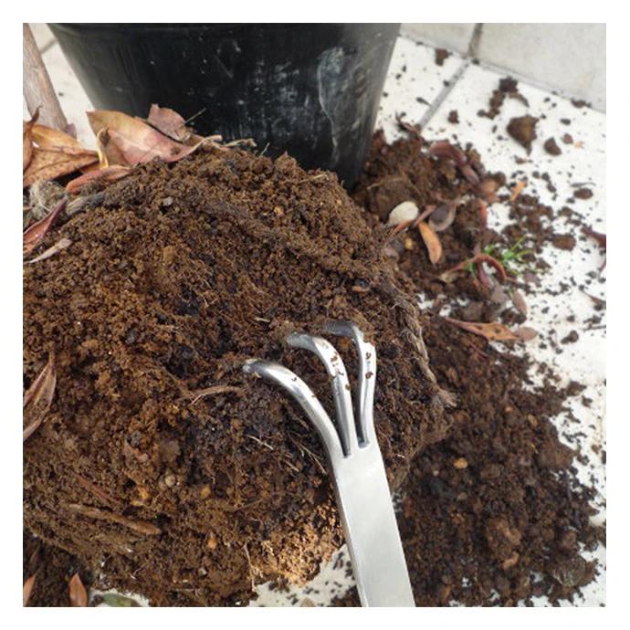 Японская лопатка для бонсай из нержавеющей стали с отличной стабильностью