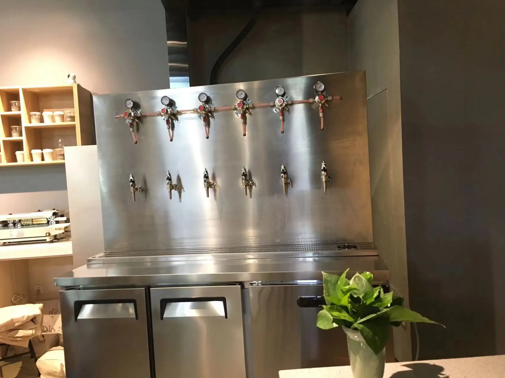 beer kegerator dispenser beer cooler for 4 kegs 6 kegs 8 kegs