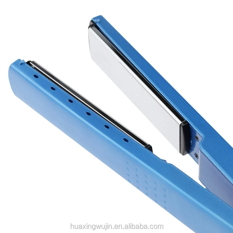 New Design Blue Hair Straightener Multi-function Straightening Irons Hair Styling Tools  Private Label Titanium Flat iron