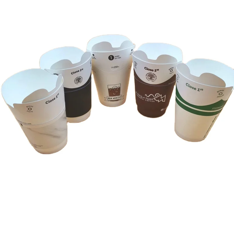 Good price high quality new product Biodegradable Disposable Milk Tea Cup Custom Coffee butterfly  Cup Packaging