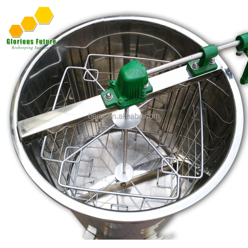 Самая дешевая китайская фабрика, ручная медовая центрифуга с 4 рамами, оборудование для пчеловода