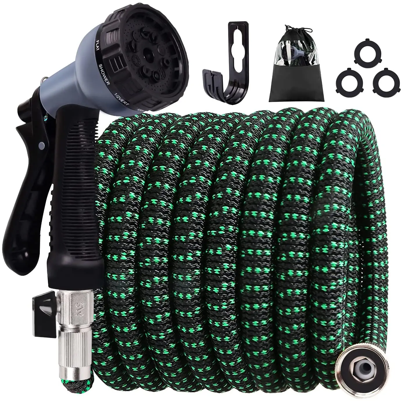 25FT 50FT 75FT 100FT Car Watering Hose Flowers Gardening Magic Expandable garden Hose