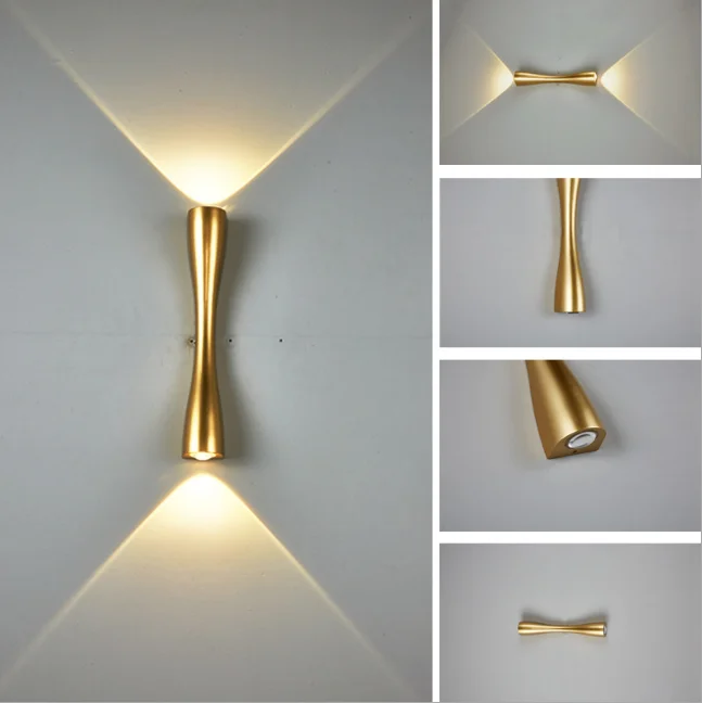 Nordic Personality wall lamp simple led living room Background Wall Lamp hotel hall corridor lighting Up and Down