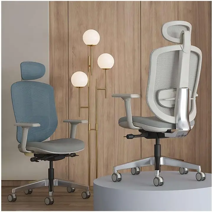 Sillas De Oficina High Back Swivel Revolving Lounge Adjustable Mesh Ergonomic Executive Office Chairs Furniture