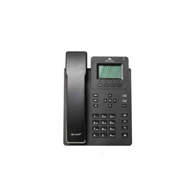 Good Compatibility New Rock OEM SIP Phone China Discount IP Phone with 6 SIP accounts and 2-line buttons