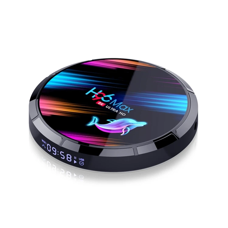 Новейшая ТВ-приставка H96 MAX X3 на Android 9 0 S905 8K с двойным Wi-Fi ОЗУ 4 ГБ 32 64 медиаплеер
