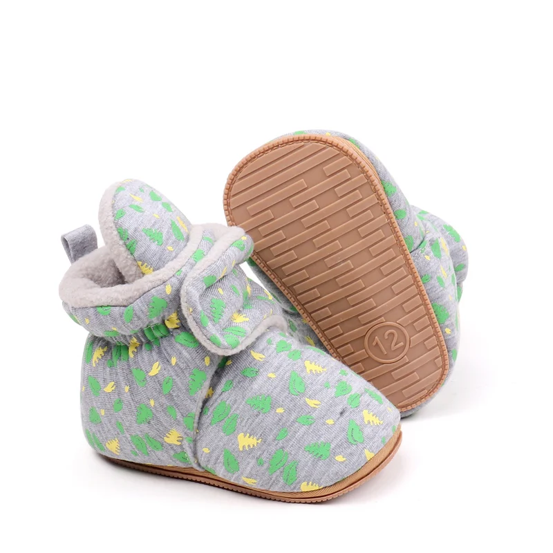 Cozy warm attractive safe non-slip stylish baby winter boots infant shoes for 0-1 years boys and girls