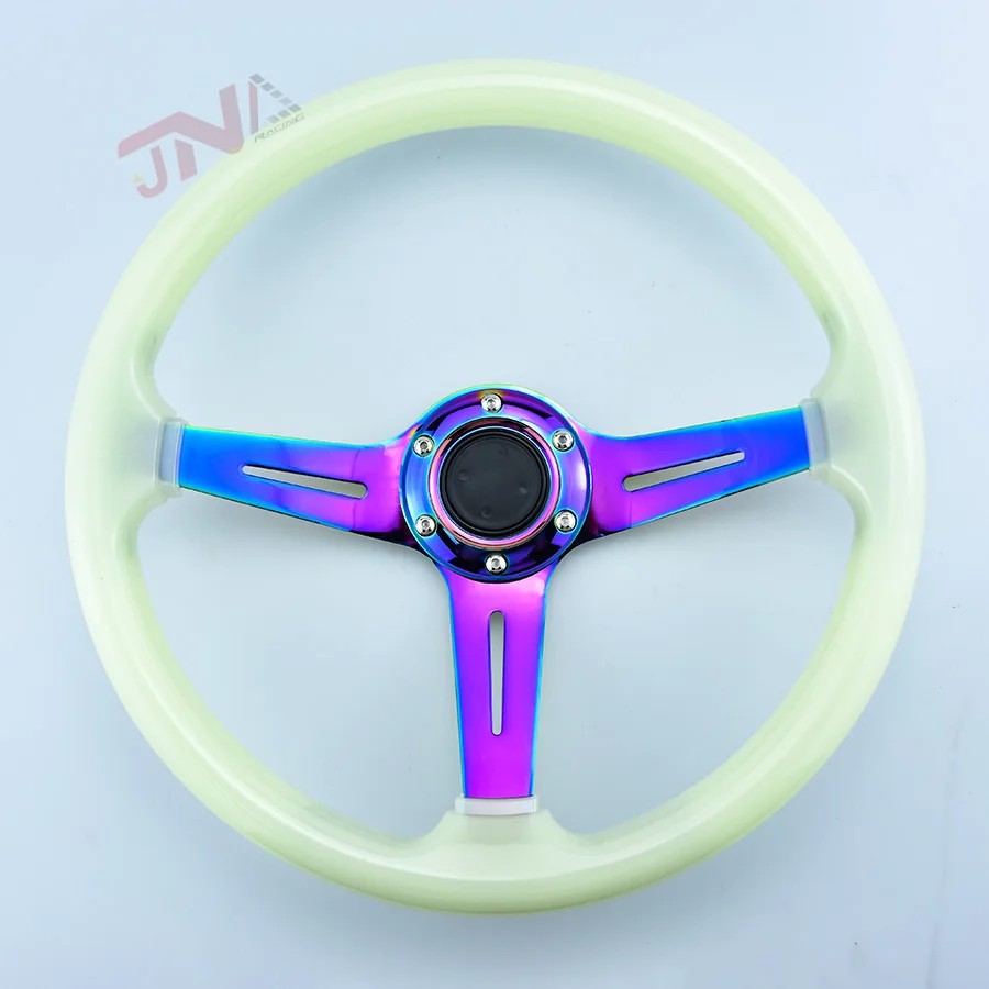 Luminescent Fashion Steering Wheels Wholesale Luxury Spoke Glow Racing Car Steering Wheel