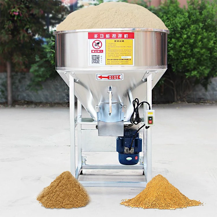 CHANGTIAN industrial feed grinder abd mixer poultry feed mixer design broiler feed premix mixers