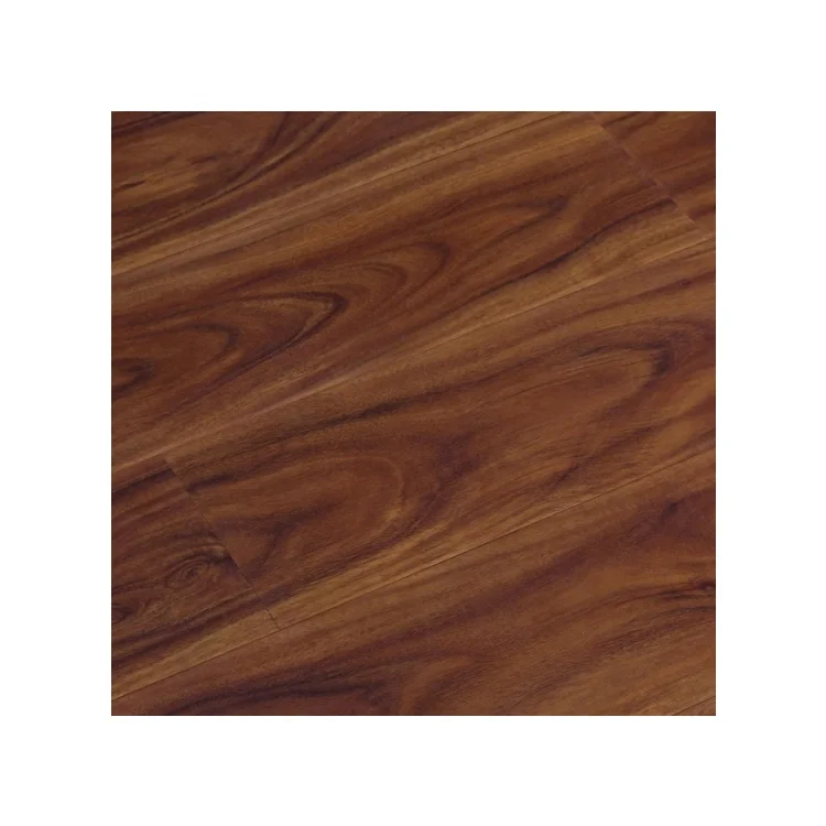 African Walnut  8mm Laminate Flooring Waterproof  Formaldehyde free Real Wood Grain