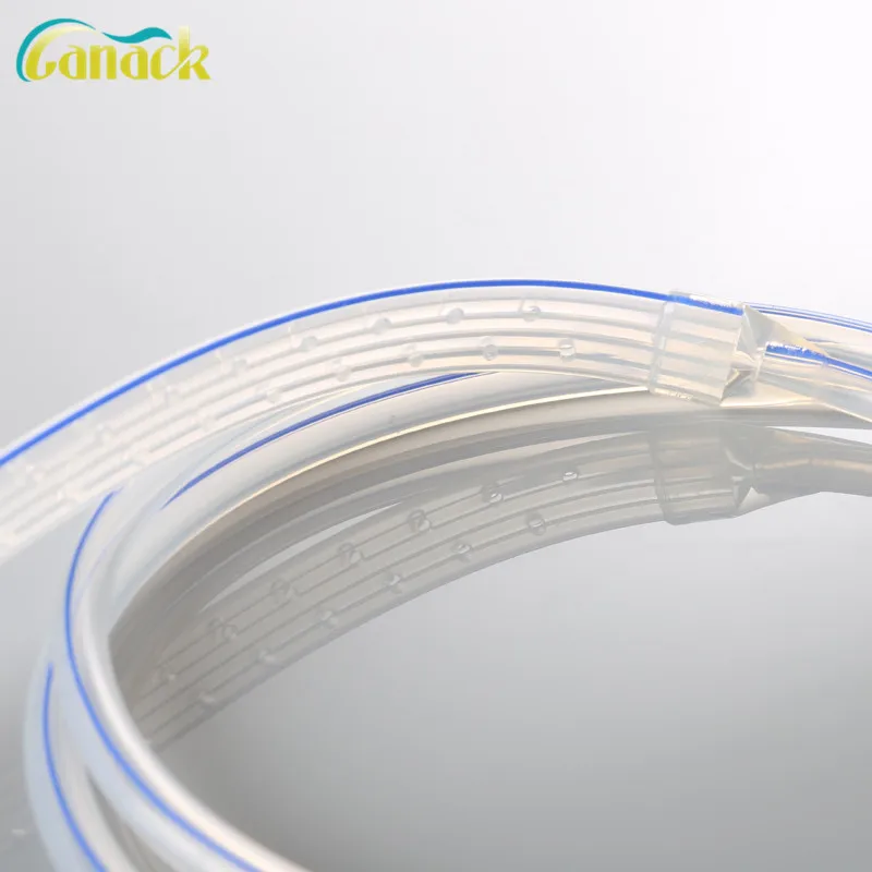 
Disposable Silicone Flat Perforated Drainage Tube with 100% medical grade silicone 