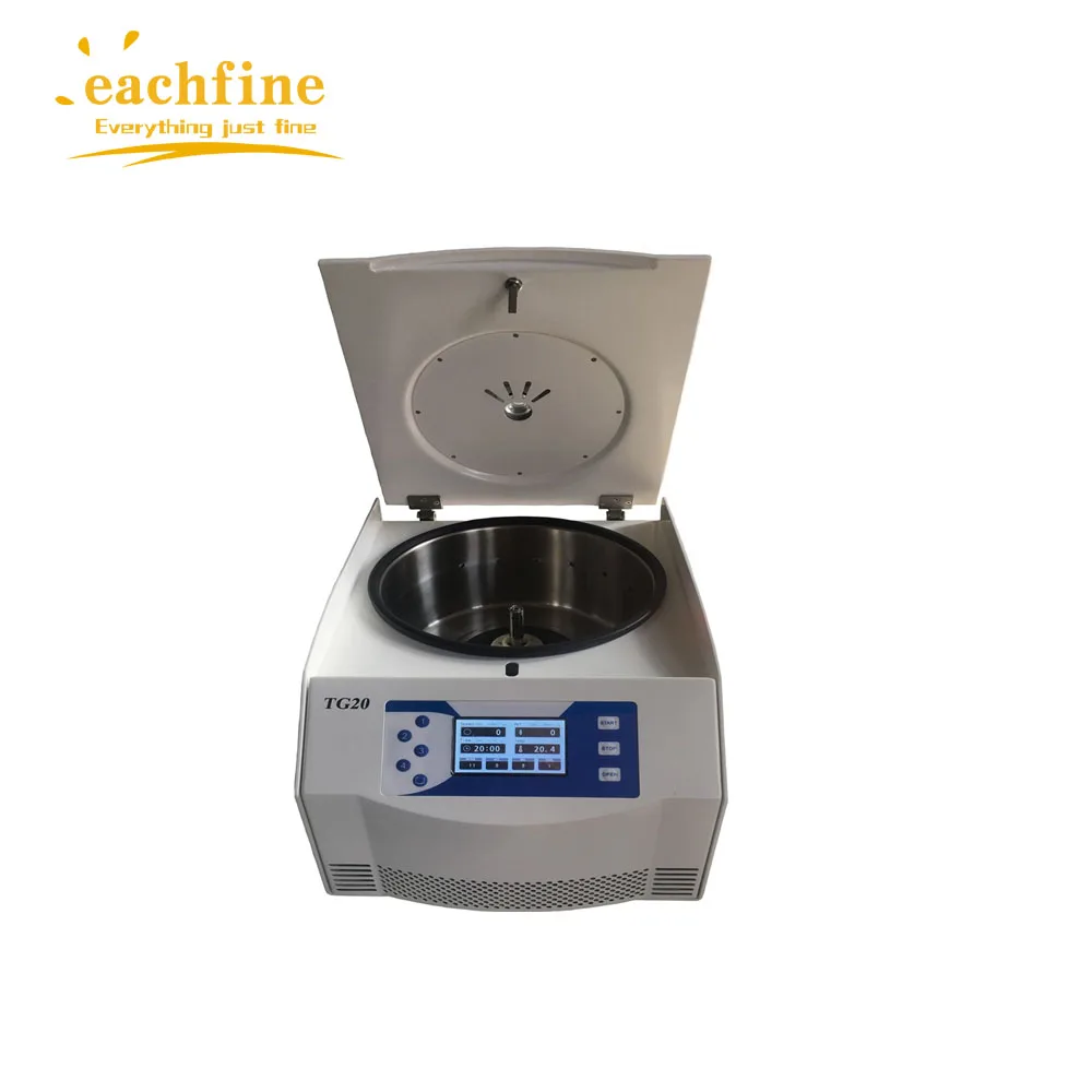 Table top LCD touch screen display high speed MAX 21000 rpm refrigerated centrifuge