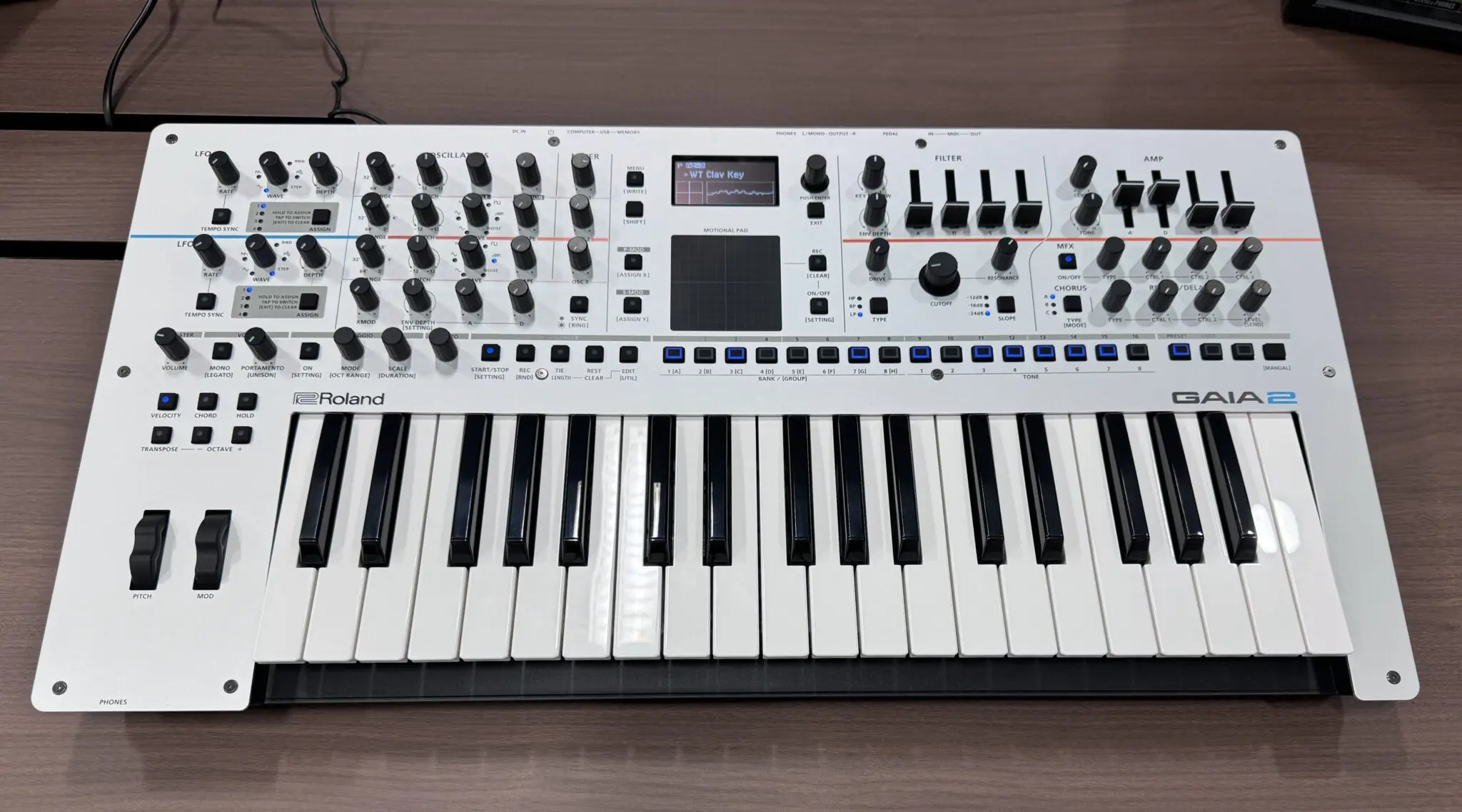 Roland синтезатор Gaia 2 Профессиональная Аранжировка клавиатуры