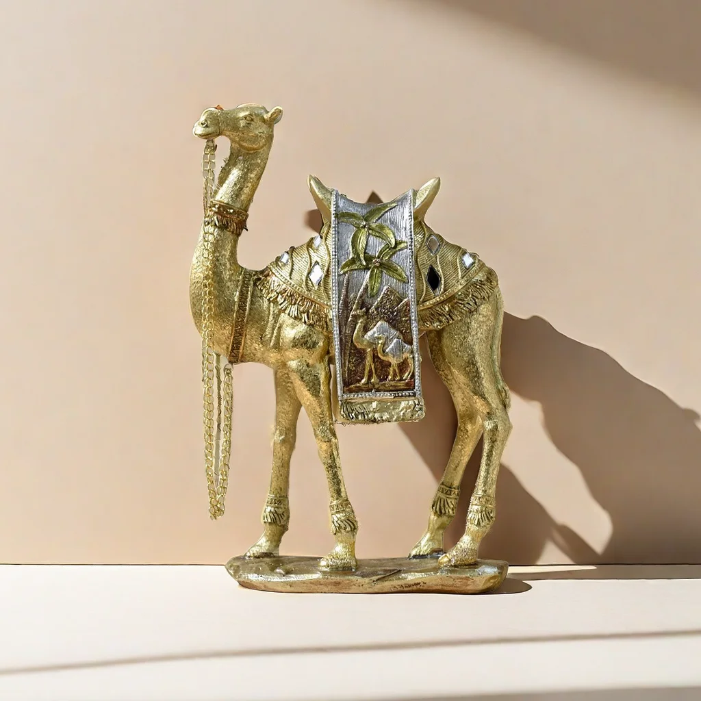 Polyresin   animal statue  Resin Camel Statues Home Decoration items