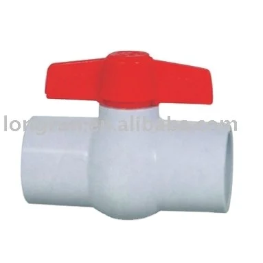 Factory Made pvc Ball Valves With Socket End Pneumatic Control Valves