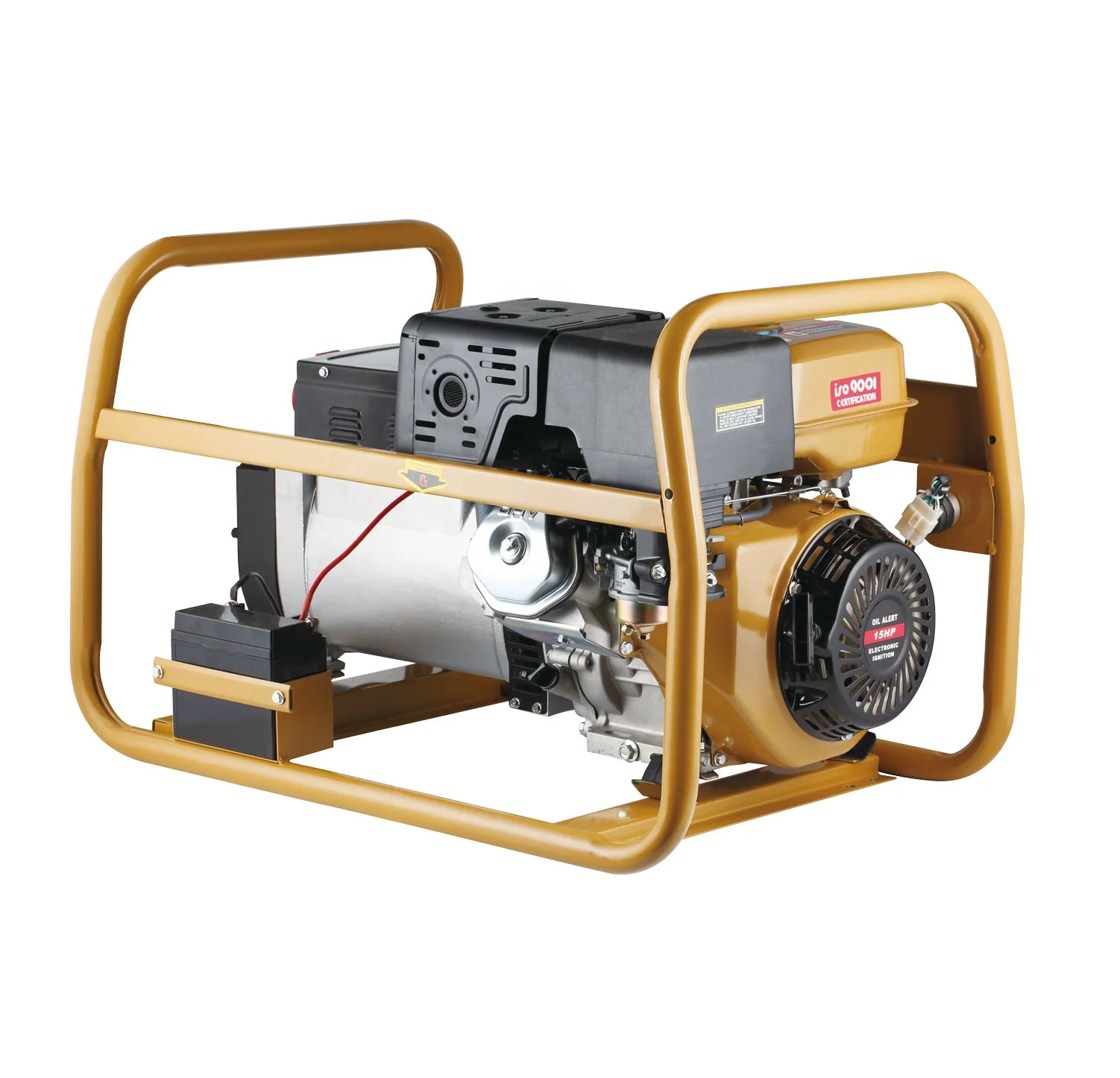 8KVA simple design single phase three phase Portable Generator Key start Gasoline generator Brush type