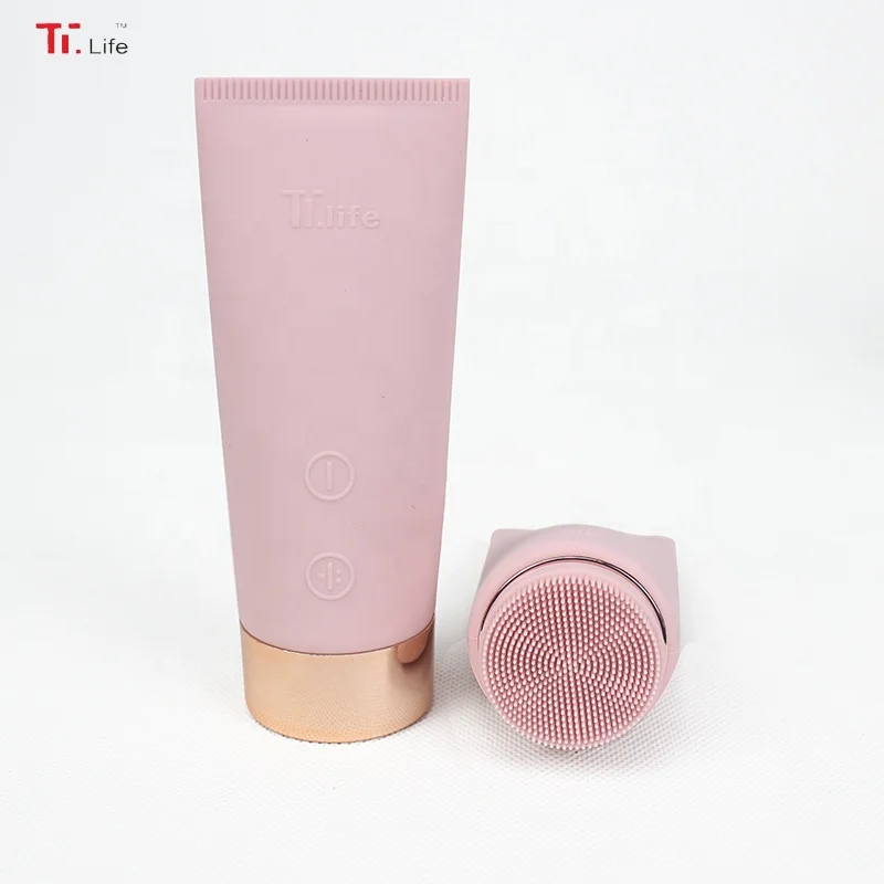 Hot sale high quality electric spinning silicone rotating facial brush