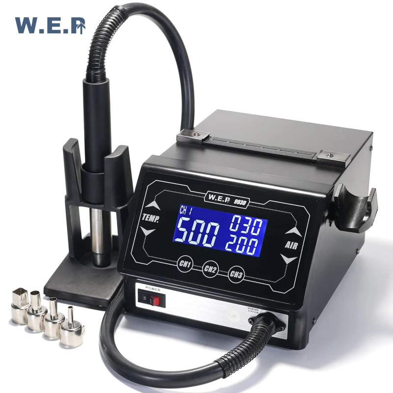 WEP 993D Standard Version hot air BGA Desoldering Machine welding station