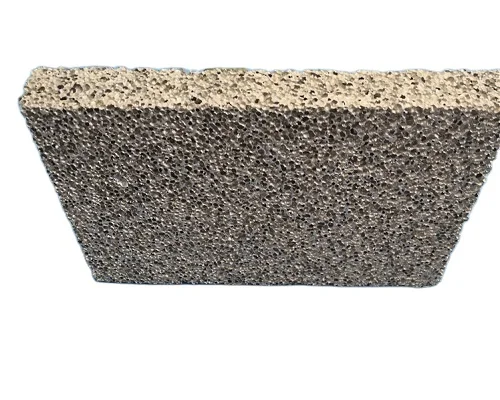 Foam aluminum sheet that can be used to shield electromagnetic signals