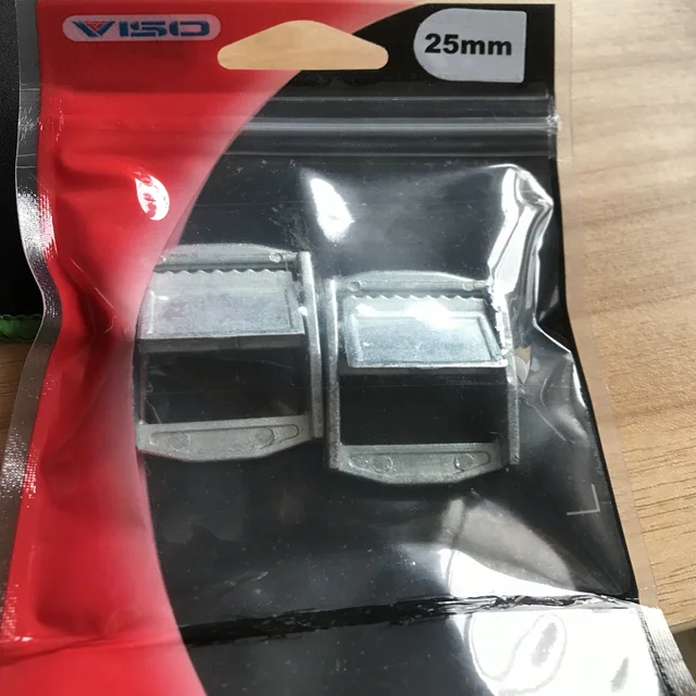 
1' black coated cam lock buckle 25mm metal cam buckle 