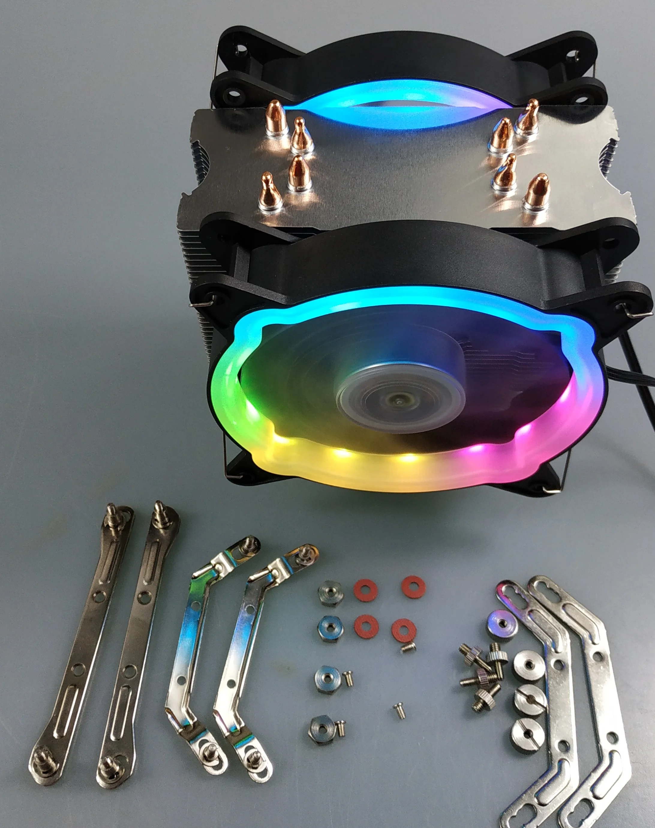 Blue LED Cooling Cooler Silen Quiet Case Fan 120mm PC Computer Fan with LED lights