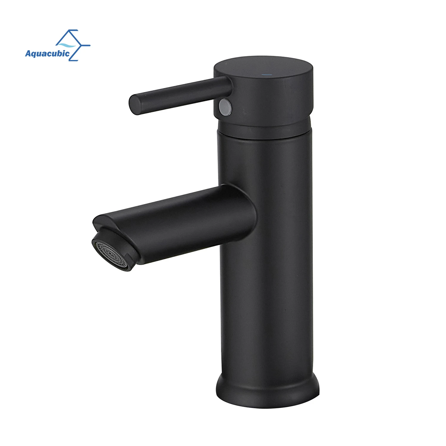 Modern luxury bathroom Single handle water basin faucet black wc hotel stainless steel water tap