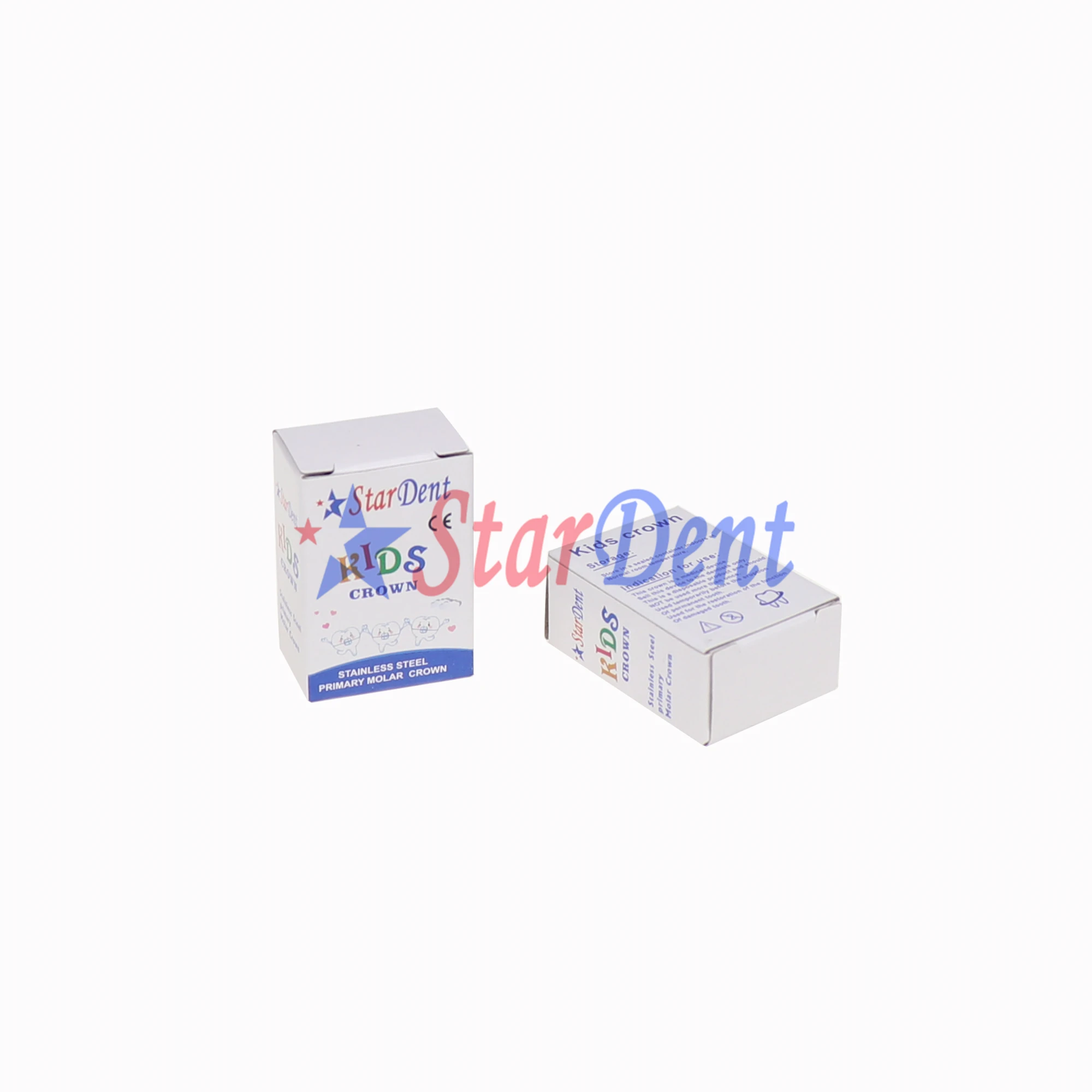 Dental Crown Kids Crown Stainless Steel Crown Primary Molar Crown with 48 Different Sizes