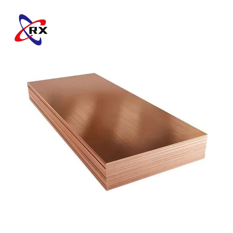 0.1~30mm 99.99 Pure Copper Sheet Plate Professional Manufacturer
